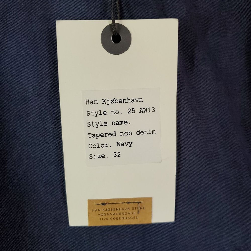 Han Kjobenhavn Tapered Non Denim Style no. 25 AW13 - Picture 10 of 11
